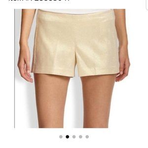 Lilly Pulitzer Metallic Gold Shorts